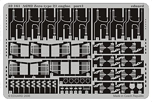 Eduard Accessories 32161 Modellbauzubehör A6M2 Zero Type 21 Engine für Tamiya Bausatz 60317