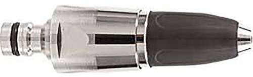 Geka Spritzdüse mit Stecksystem Ideal, Messing/Gummi, Silber/schwarz, 48x28x28 cm