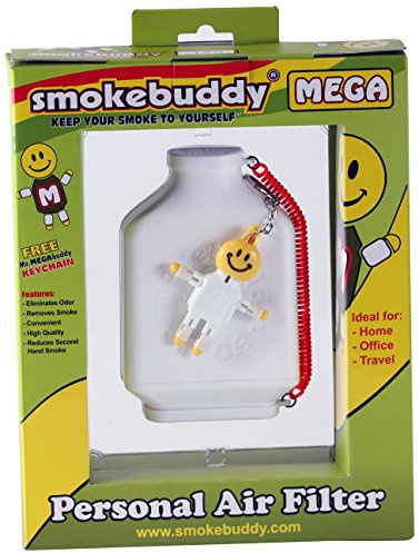 Smokebuddy Mega White Personal Air Filter by Travel assets inc. dba smokebudd