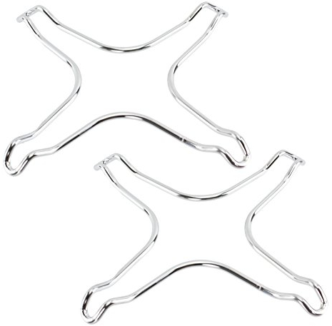 SPARES2GO Universal Gas Hob Pan Support Moka Trivet Stand (Small, 130mm, Pack of 2)