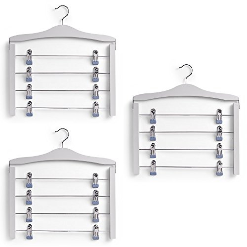 Zeller 17162 Mehrfach Rockb?gel wei? Buche Metall (3x)