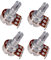 4 er pack Potentiometer A25K / B25K Ohm Push Pull Gitarre Potentiometer für E-Gitarre