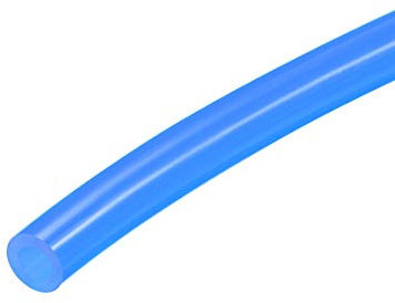 sourcing map Pneumatic Air Tubing, 4mm OD x 2.5mm ID 4m(157 Inch) PU Polyurethane Air Compressor Tubing Hose Pipe Blue