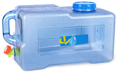 25L Camping Wassertank Tragbarer Wasserkanister Mit Großer Kapazität | PC-Tränkeeimer Mit Wasserhahn, Verdickung Und Haltbarem Wasserbehälter Für Outdoor, Camping, Reisen, Büro Usw. Hohe Qualität