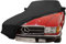 Star Cover Indoor Autoabdeckung kompatibel mit Mercedes-Benz R107 SL mit Spiegeltaschen SUPER Soft Stretch
