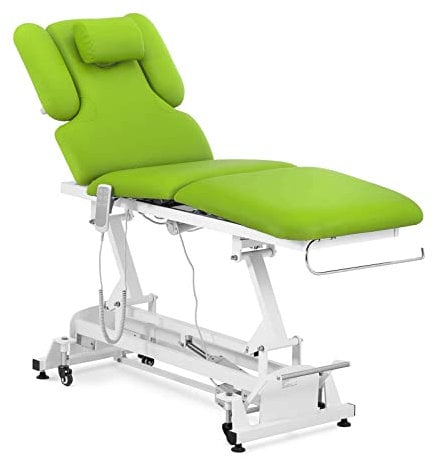 Physa Nantes Light Green_PH Massageliege 3 Motoren 200 kg Hellgrün Massagebank Therapieliege Behandlungsliege