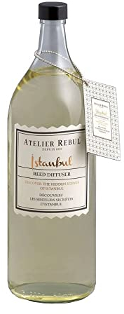 ATELIER REBUL Istanbul DUFTSTÄBCHEN (2000ml) - Raumduft Holzig & Würzig - Hochwertiges Duftöldiffusoren für EIN wunderbares Raumklima
