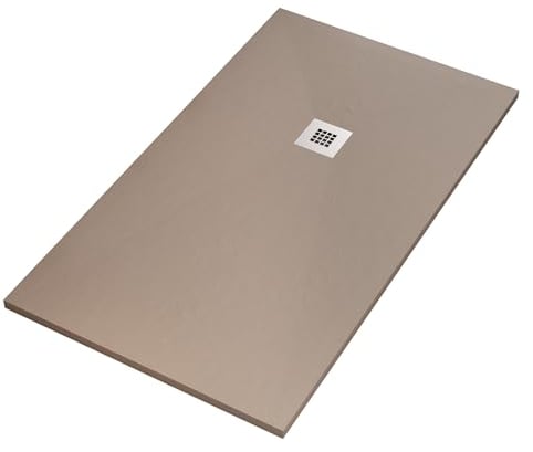 Piatto Doccia Tortora Marmoresina finitura pietra cemento Star PLUS - 70x90