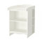 Ikea SMÅGÖRA Wickelregal/Bücherregal mit 2 Schalen, Weiß
