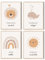 MeinBaby123® Affirmationsbilder | 4er Set DIN A4 Poster | Bilder Kinderzimmer | Deko Babyzimmer | Wandposter Premium (Affirmations Set V6)