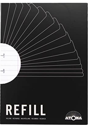 ATOMA Notizbuchsystem - Nachfüllpack - A4 - weiß - Seyes