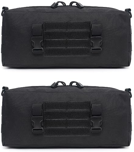 WYNEX Tactical Increment Molle Pouch, vertikale EDC Utility Pouches Schultertasche Militär Mehrzweck Große Kapazität mit Schultergurt Wasserdichtes Zubehör Modulares Design