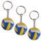 Toddmomy Mini-Volleyball-Schlüsselanhänger 3 Stück Sportball-Schlüsselanhänger Sport- Schlüsselanhänger Für Sport-Themenparty Team-Souvenir Sportler Belohnungen Gefallen
