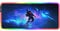 Bimormat XXL RGB Mouse Mat,LED Anime Large Mouse Pad,900x400x3mm,10 Light Modes Extended Mousepad Non-Slip Rubber Base and Waterproof Surface Desk Mat for Gaming Working and Study(UK-9040-LEDmaskman)