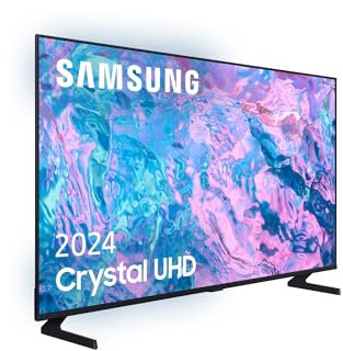 Samsung TV Crystal UHD 4K 2024 55CU7095 Smart TV de 55 con PurColor, Procesador Crystal UHD, SmartThings, Contrast Enhancer con HDR10+ y Smart TV Powered by Tizen