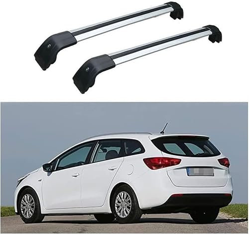 DachträGer RelingträGer für Kia Ceed Sportswagon SW Estate 2012-2018, DACHTRÄGER AUS Aluminium Fahrradträger Dachboxen Dachgepäckablage