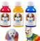 Dlmlemu - Tinte semipermanente para pelo de perro, para conservar durante aproximadamente 2 meses, lote de 3 tintes para pelo de animales, 3 colores primarios, colores DIY disponibles