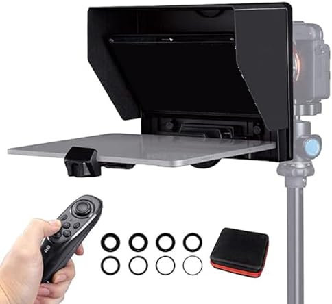 Gobbo da 10 Pollici, Gobbo con Telecomando, Gobbo per Tablet con Videocamera Professionale, Gobbo per Gobbo Portatile Pieghevole con Controllo APP Bluetooth