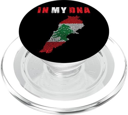 Libanon, Libanon-Flagge, Libanon-Karte. PopSockets PopGrip für MagSafe