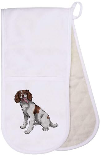'Springer Spaniel' Double Oven Glove/Mitt (OG00035414)