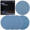 LEONTOOL 9 pouces maille abrasive 120 grain 5 pcs crochet et boucle sans poussière disque de ponçage pour cloisons sèches, maille ponceuse pour cloisons sèches papier de verre pour métal, bois