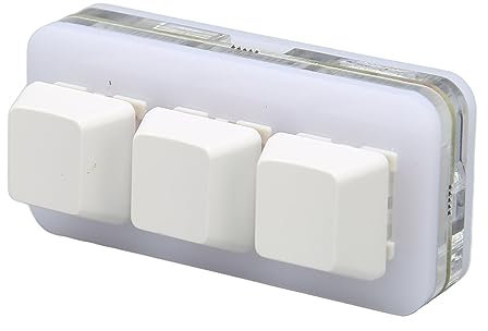 KIMISS USB-2-Tasten-Gaming-Tastatur mit RGB-Hintergrundbeleuchtung, Makroprogrammierung, Hot-Swap-fähigen Tasten, Kompatibel mit OSU, Mac, Telefon und Tablet (White)