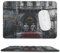 Mauspads Europäische Mitte Des Jahrhunderts Arch Gothic Tischunterlage Komfort,Tragbar Schreibtischunterlage Für Büro Pc Büro 25X30Cm
