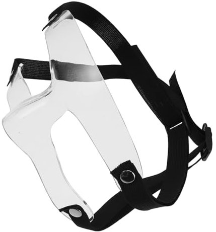 VICASKY Fußball Maske Sportgesicht aus PVC für Männer und Frauen