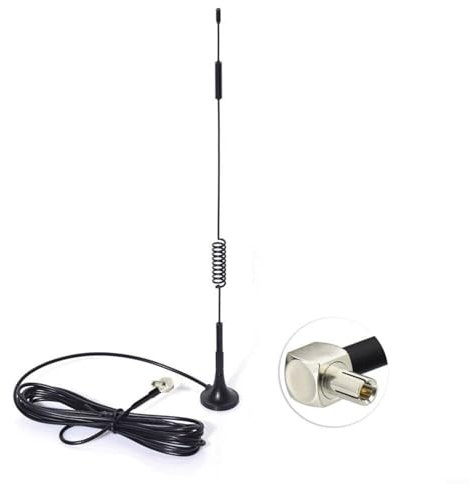 Zeroupshop 4G LTE TS9 Magnetic Antenna With 7dBi Booster Signal For Netgear NIGHTHAWK M1 MR1100 Mobile Router With 3 M Cable
