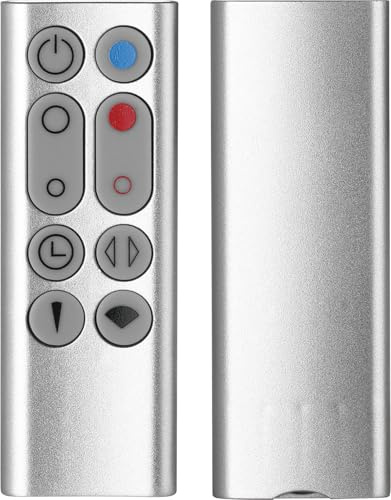 New Replacement Fan Remote Control Compatible with Dyson HP01 Hot + Cool Heater Tower Fan Silver