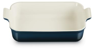 Le Creuset Heritage Rectangular Dish, Stoneware, 32 cm, 2.31 kg, Nuit