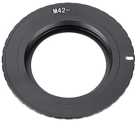 Jonlaki M42-/EF-Elektroadapter für M42-Objektiv auf/EF-Mount-Kameras – Design aus Aluminiumlegierung