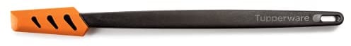 Tupperware Spatule à pâtisserie en Silicone Noir et Orange D167