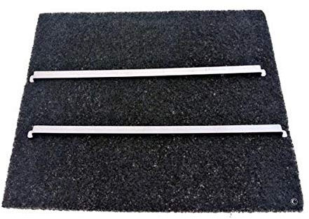De Dietrich – Kohlefilter Dimm 263 x 310 mm + Befestigungen für Dunstabzugshaube De Dietrich