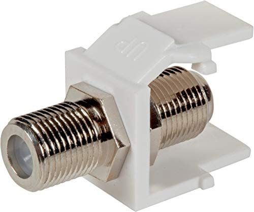 EFB-Elektronik EB539 F-Connector Adapter und Kabelverbinder, Weiß