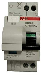 DS901L C16 30MA AC INTERR.DIFFER.4.5KA 1P+ DS91LC