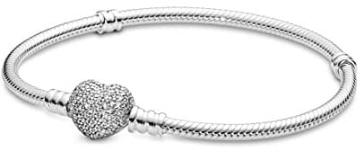 PANDORA - Armband mit Herzverschluss 20 cm, 590727CZ