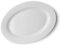 'Holst Porcelaine VLP 400 Plat Ovale Vital Level Plat Blanc 40 x 28 x 3 cm