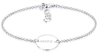 Elli Armband Damen Hope-Schriftzug in 925 Sterling Silber