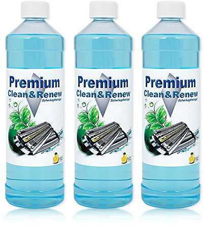 3 Liter Premium Scherkopfreiniger zum Nachfüllen von Braun Clean&Charge Stationen der Serie 5: 5070cc / 5090cc