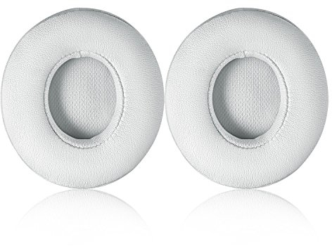 NAMVO Cuscinetti per gli orecchi per gli orecchini di ricambio per cuffie Beats Solo 2.0/3.0 - Bianco