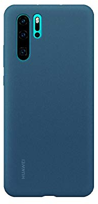 Huawei P30 PRO Custodia Silicon Case, Accessorio Originale, Blu