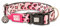 Max & Molly Gotcha! Hundehalsband Halsband Hund mit Smart ID, gepolstertes Neopren Halsband mit Design für kleine Hunde, wasserdicht, bequem, verstellbar, Leopard Pink, S