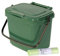 5 Litre Plastic Kitchen Compost Caddy with 50x Tie handle bags, Green