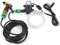 Pompa per Lavaggio Auto, Pistola elettrica Portatile per Pulizia Acqua 12V, Tubo Acqua, Kit di Lavaggio Potente a Pressione, per casa, Giardino, Auto, Aria condizionata