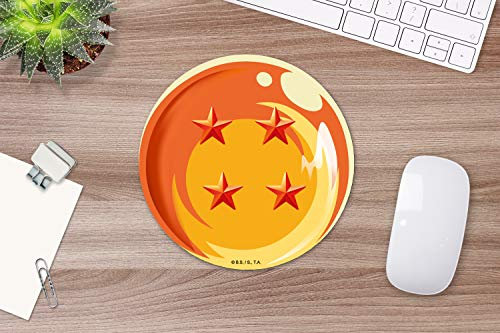 Oedim Tapis de souris rond pour ordinateur Dragon Ball Produit officiel TOEI Animation PVC 22 x 22 cm