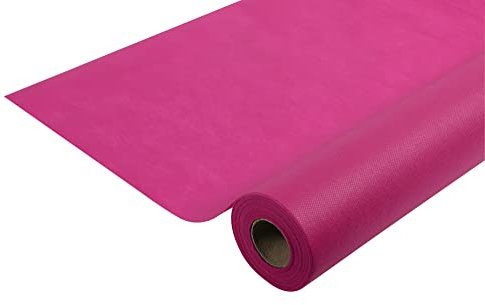 Disposable spun bound nonwoven tablecloth - Roll 6 M long X 1.20 M wide - Tear-proof, water-repellent and wipe able material - Hydrangea
