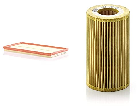 Original MANN-FILTER Luftfilter C 42 002 – Für PKW & N-FILTER Ölfilter HU 7010 Z – Ölfilter Satz mit Dichtung/Dichtungssatz – Für PKW und Kleinbusse
