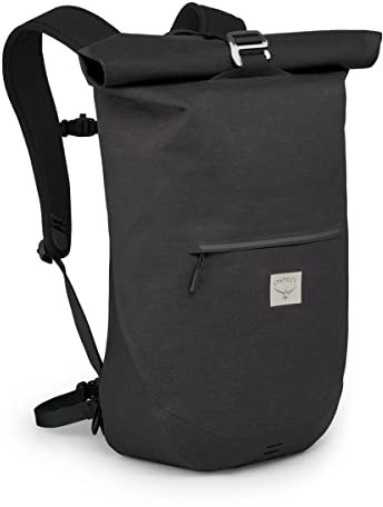 Osprey Arcane Roll Top 18L Waterproof Laptop Backpack, Stonewash Black