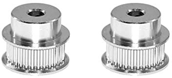 2-Stück iMetrx GT2 Pulley Zahnriemenscheibe Breite 6mm Teeth 30 (Innere Bohrung 5mm) für 3D Drucker Zahnriemenscheibe